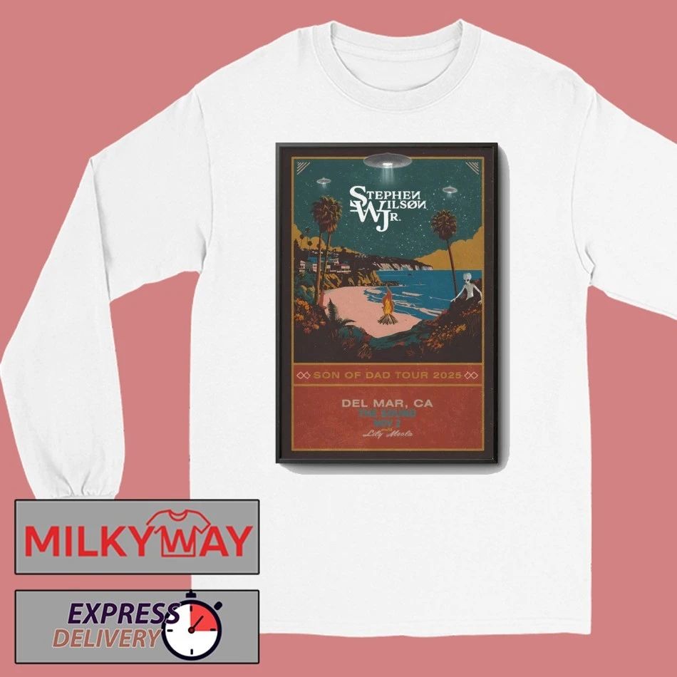 Stephen Wilson JR. Nov 2 2025 The Sound In Del Mar CA Poster shirt