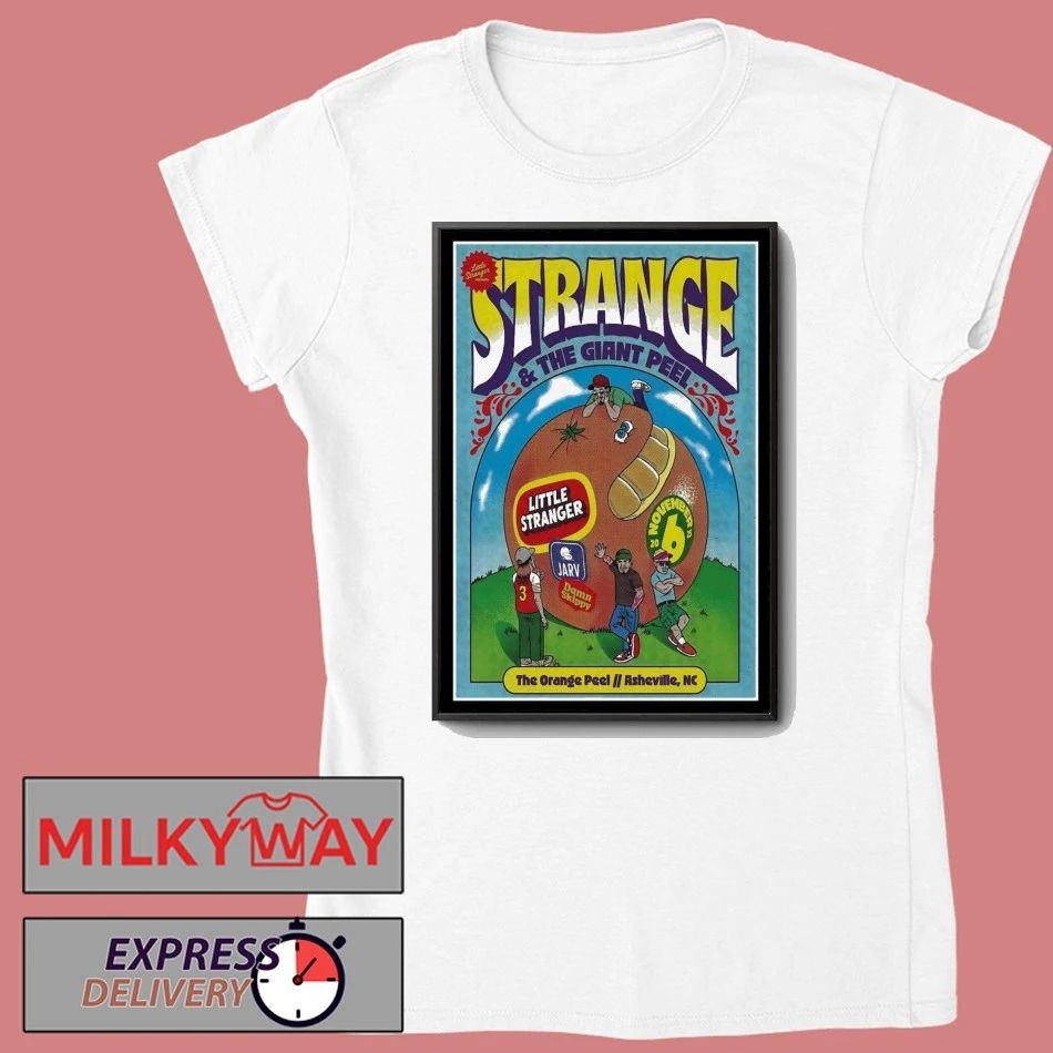 Strange The Giant Peel Nov 6 2025 The Orange Peel Asheville, NC Poster shirt