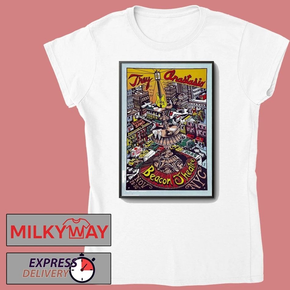 Trey Anastasio Band NYC Event On Nov 28 2025 Poster shirt
