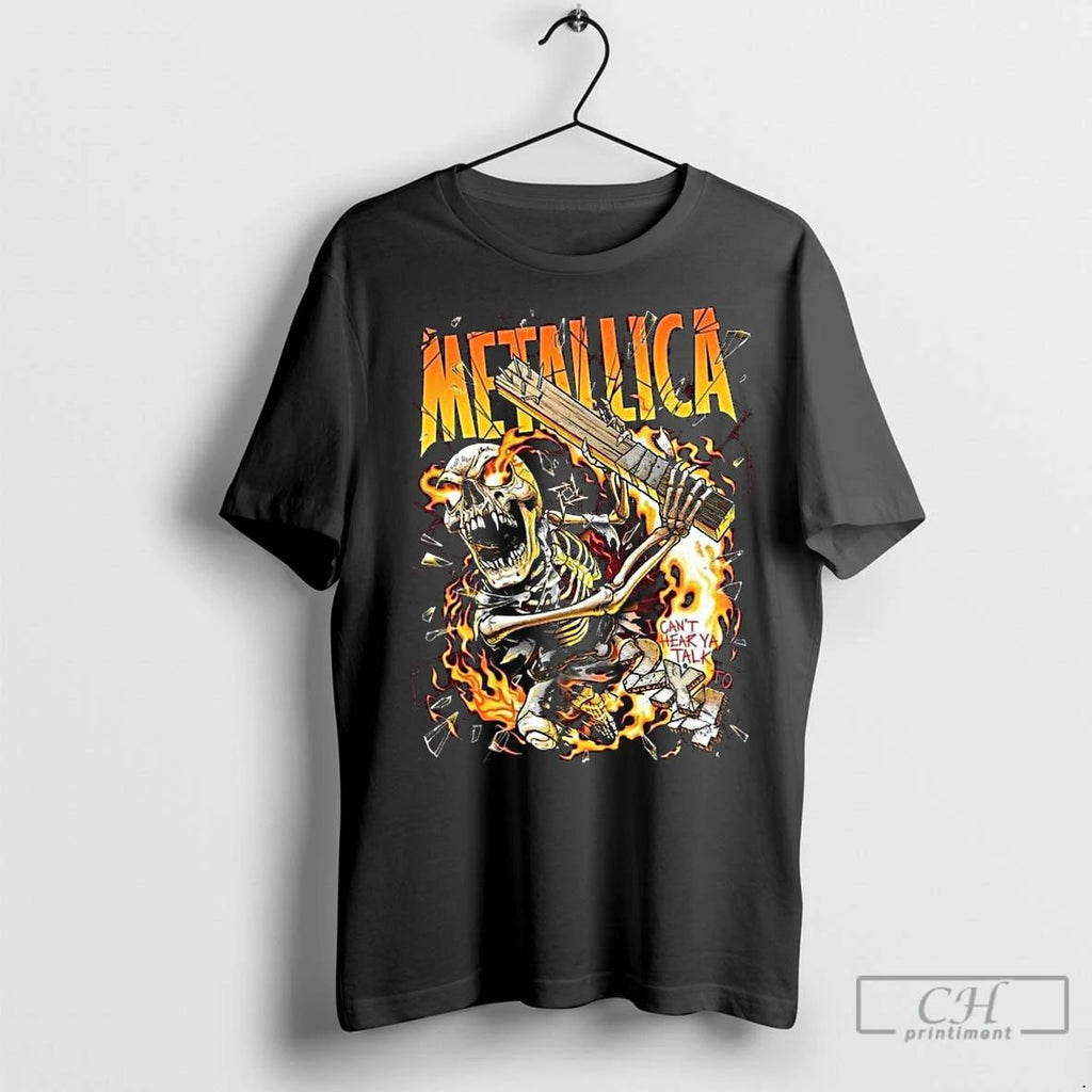 Premium Metallica I Cant Hear Ya Talk To 2 X 4 2025 Long Sleve