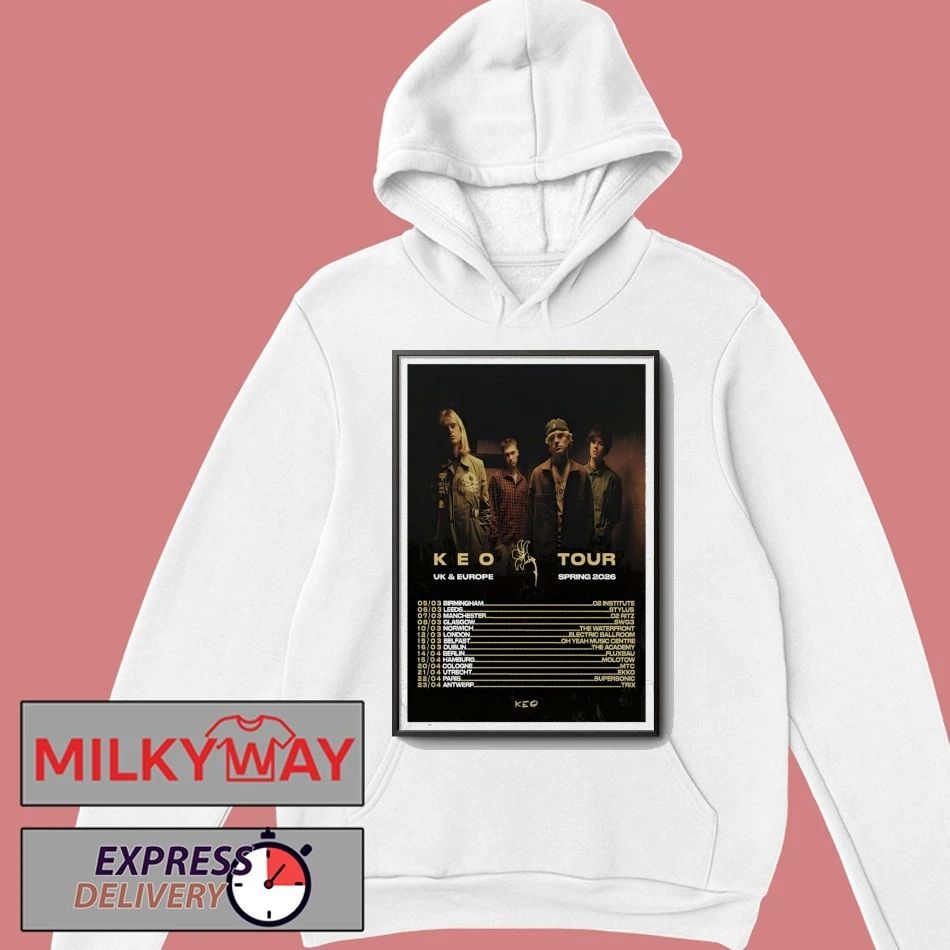 Keo Band Tour 2026 Poster shirt