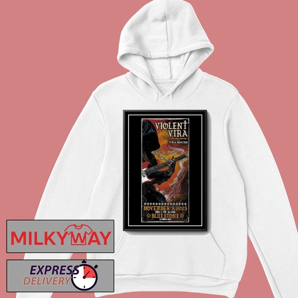 Violent Vira Bluestone Columbus Concert Poster shirt