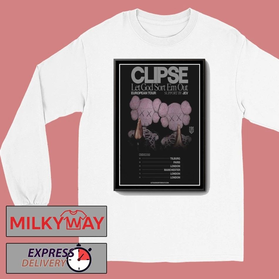Clipse European Tour Nov 2025 Poster shirt
