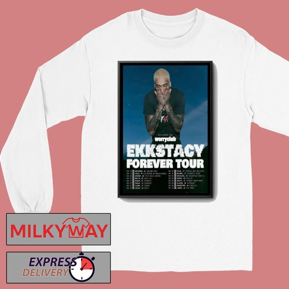 Ekkstacy Fall Tour 2025 Poster shirt