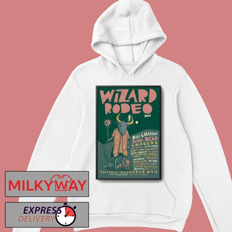 Wizard Rodeo Dec 6 2025 In Austin TX Poster shirt