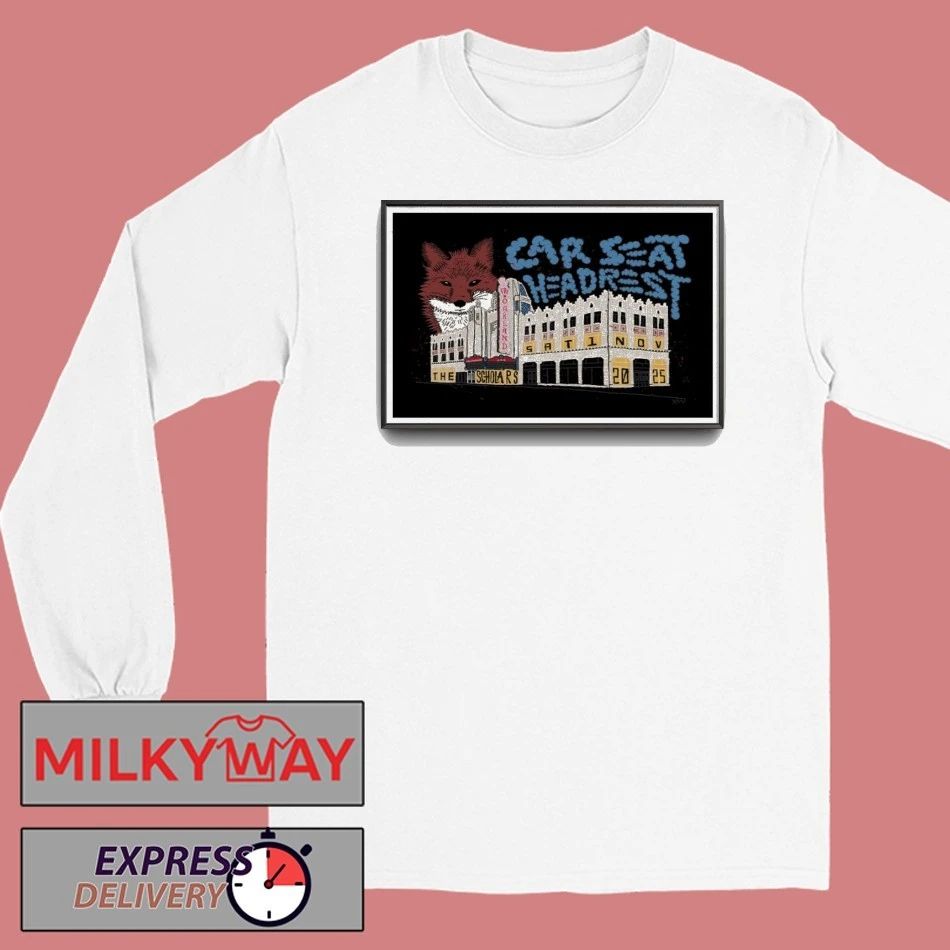Car Seat Headrest Show The Fox Theater Oakland Nov 1 2025 Poster shirt