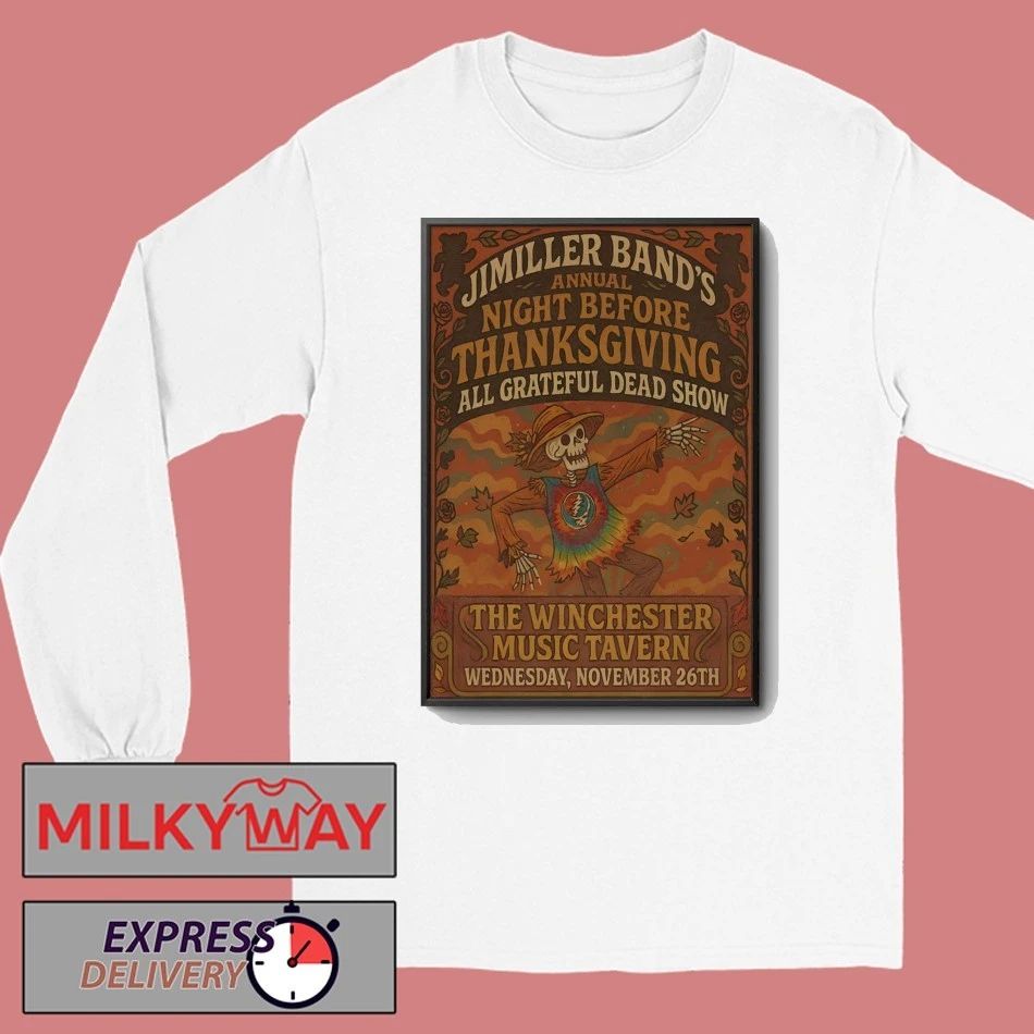 The JiMiller Band In Lakewood OH On Nov 26 2025 Poster shirt