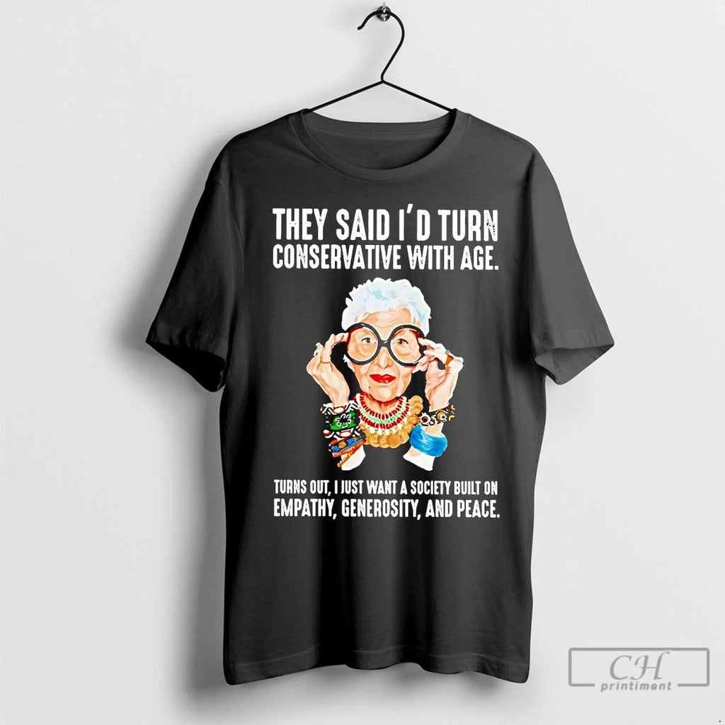 Premium Iris Apfel They Said Id Turn Conservative With Age Empathy Generosity