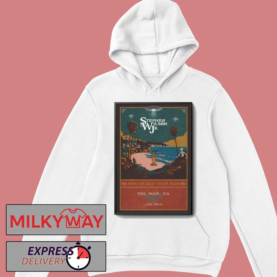 Stephen Wilson JR. Nov 2 2025 The Sound In Del Mar CA Poster shirt