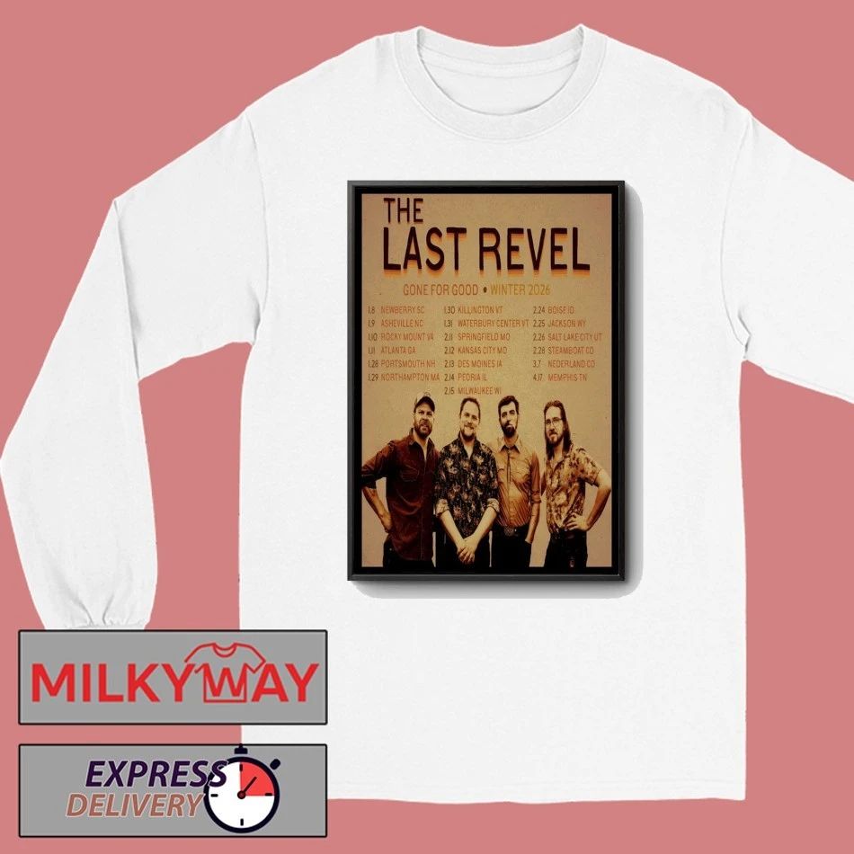 The Last Revel Winter Tour 26 Poster shirt