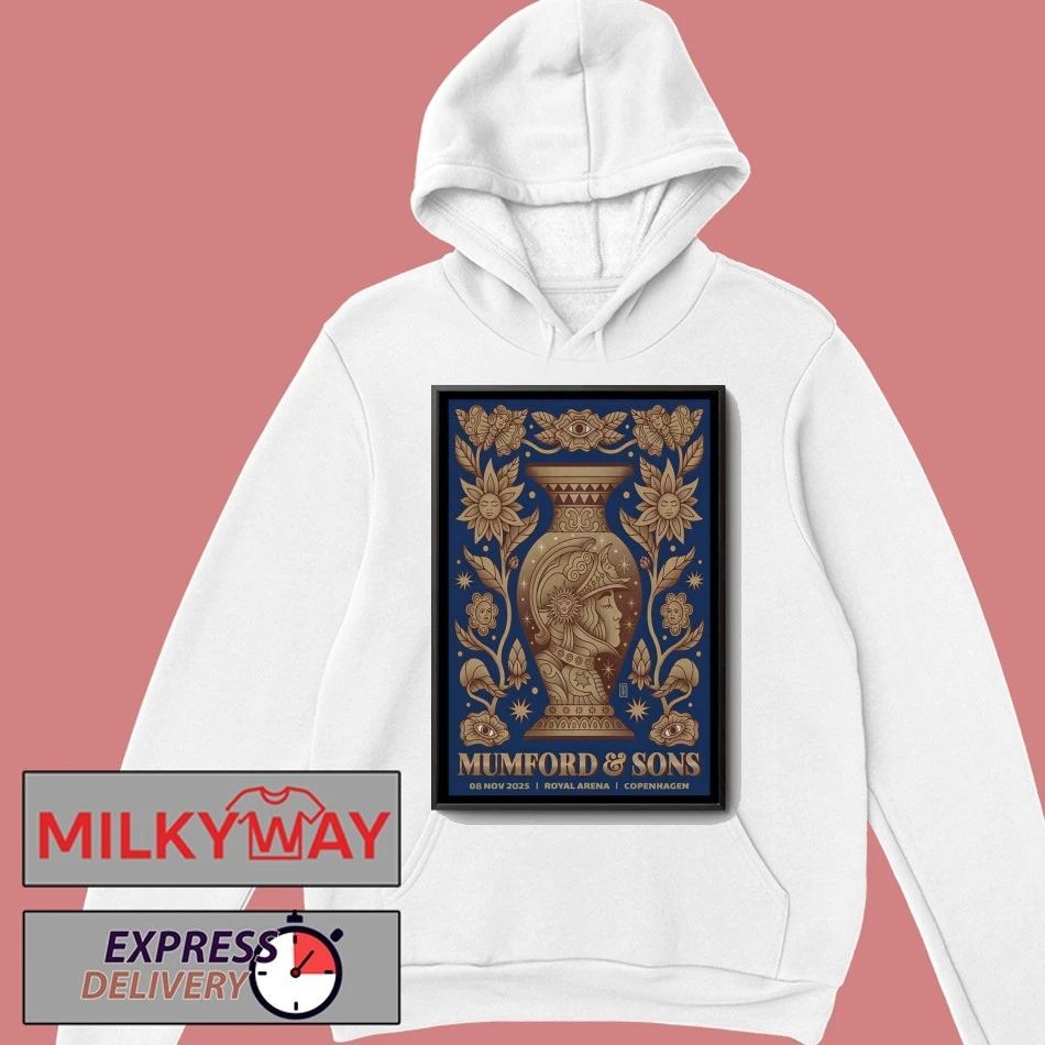 Mumford & Sons Tour Royal Arena In Copenhagen 2025 Poster shirt