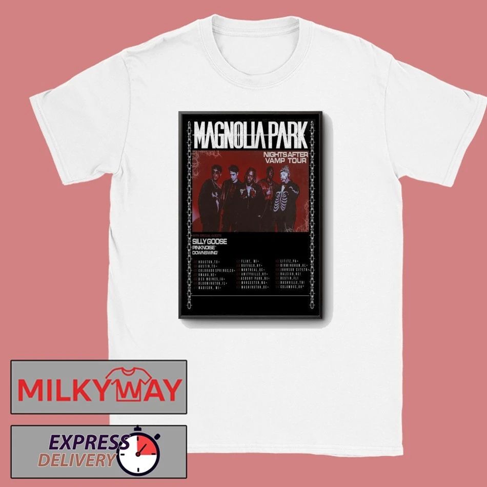 Magnolia Park Nights After Vamp North America Tour 2026 Poster shirt