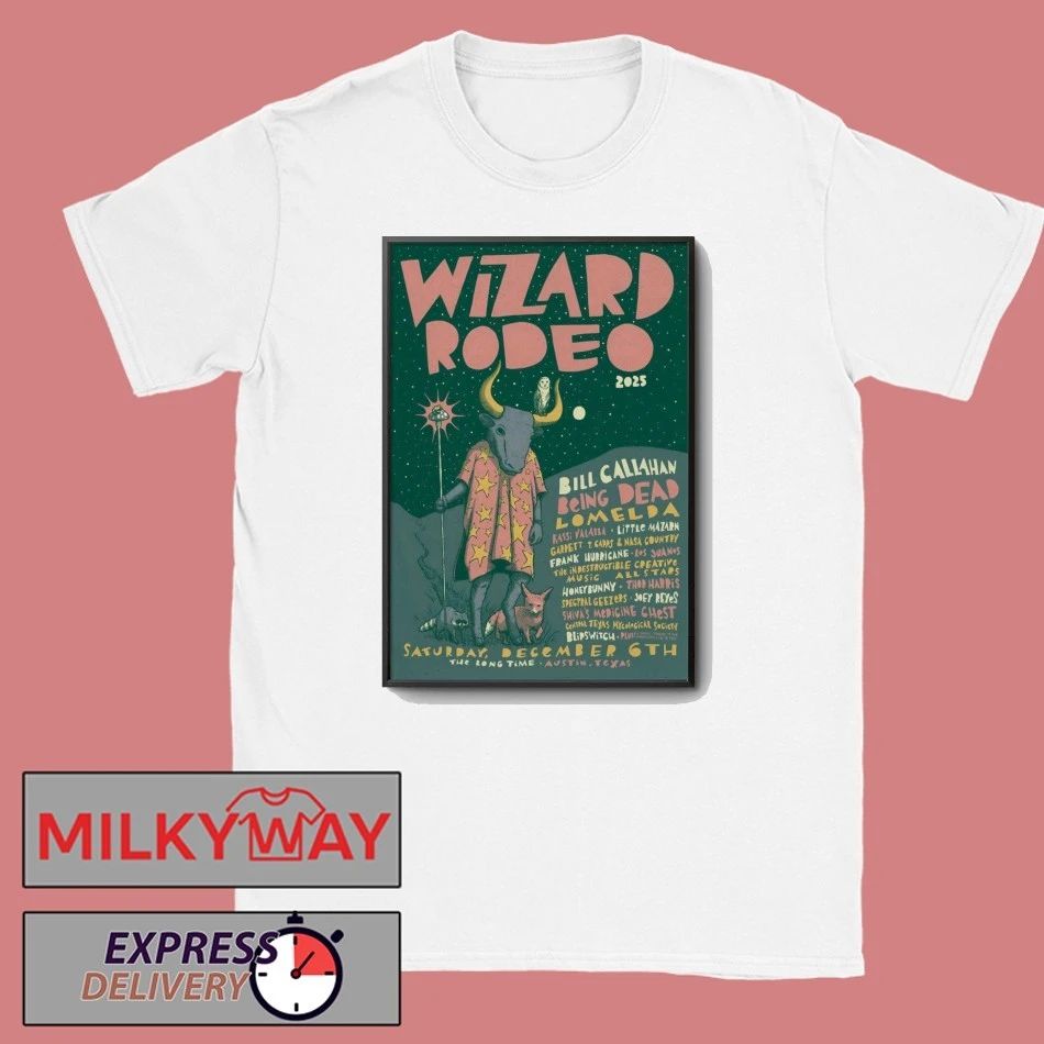 Wizard Rodeo Austin Event On Dec 6 2025 Poster shirt