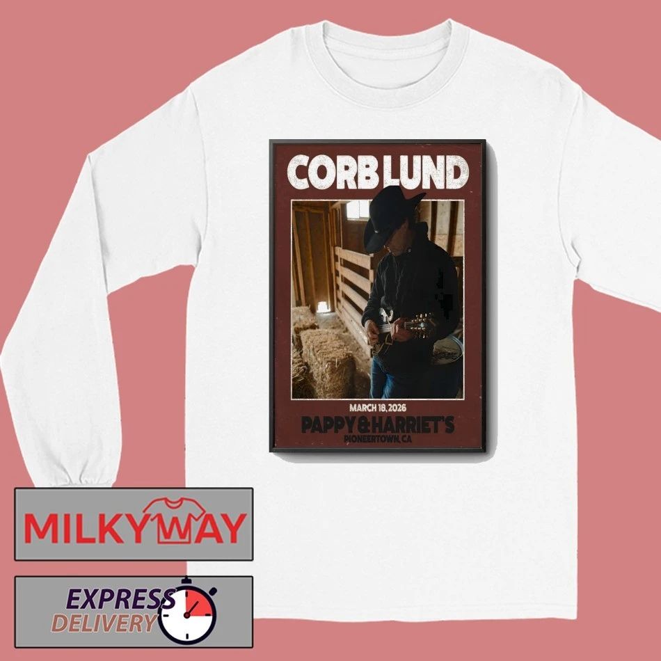 Corb Lund Mar 18 2026 Pioneertown Tour Poster shirt