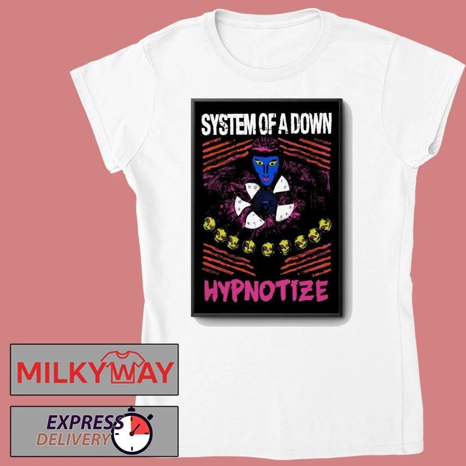 System Of A Down Hypnotize Blacklight 2025 Poster shirt