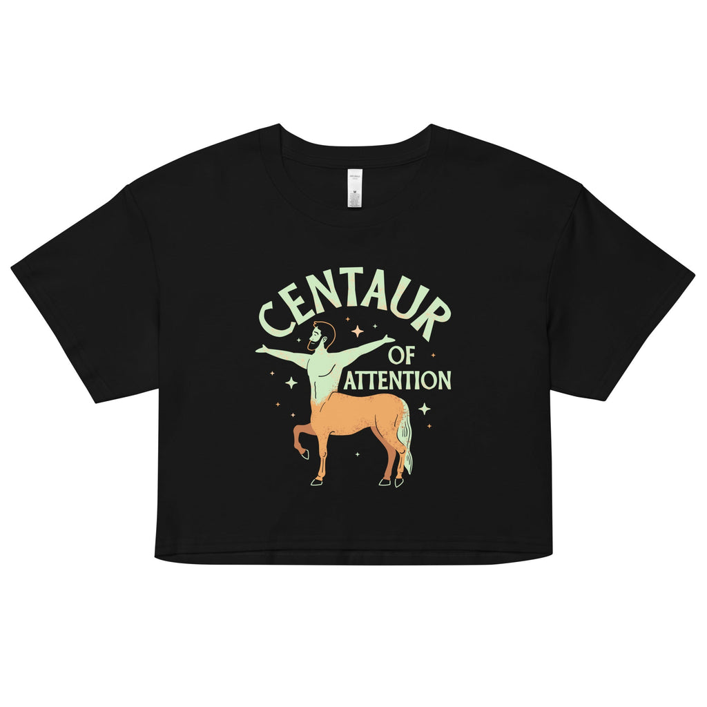 Centaur Of Attention Women's Crop Tee