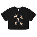 Bunnies In Space Women's Crop Tee