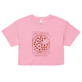 Vitruvian Pizza Women's Crop Tee