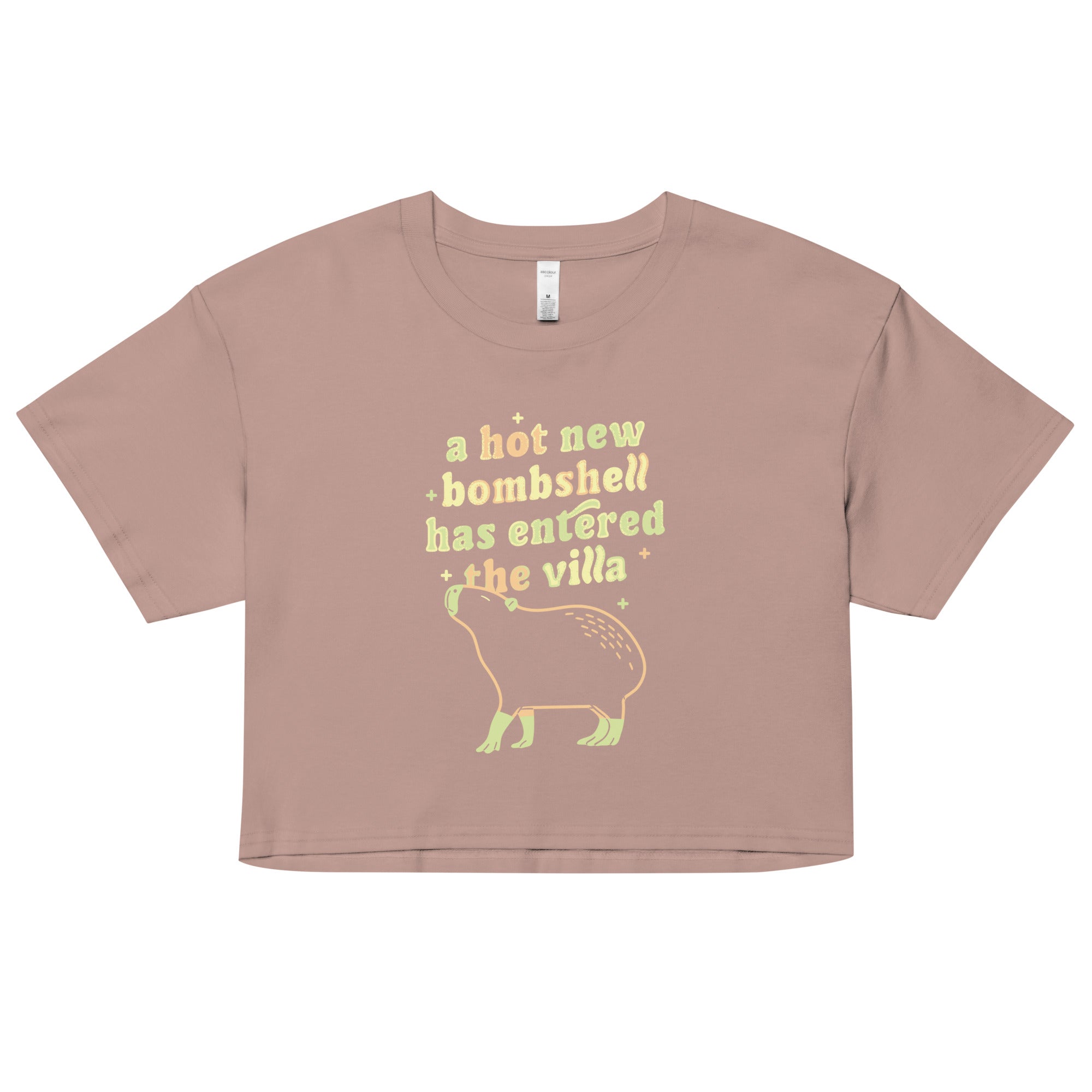 A Hot New Bombshell Has Entered The Villa Women's Crop Tee