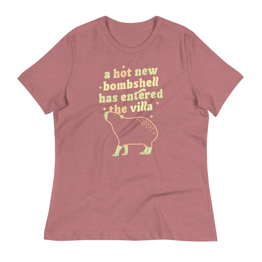 A Hot New Bombshell Has Entered The Villa Women's Signature Tee